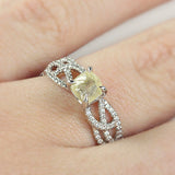 Vine Lemon - Multi Yellow Raw Ring