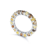 Eternity MIX Fancy Natural Raw Anniversary Ring