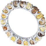 Eternity MIX Fancy Natural Raw Anniversary Ring