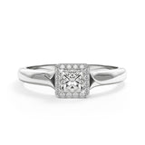 Halo Square - Beauty Of Ring- Lab Created Diamonds