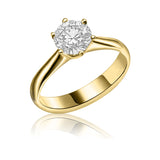 The "Duchess Solitaire" Natural Diamond Ring