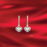 True Love Earrings - Various Diamond Combinations - Real Diamonds
