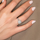 Monaco -  Super Design Ring- Real Natural Diamonds