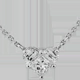 Heart Wishes Pendant - Various Diamond Combinations - Real Diamonds