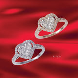 Love Links Ring - Various Diamond Combinations - Real Diamonds