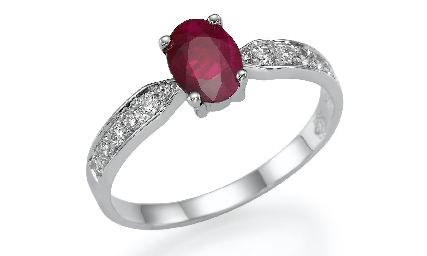 Stamp Of Gem - Gems & Diamond Luxury Ring - Real Natural Diamonds