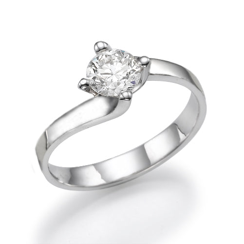 Super Twist - Double Bands Ring - Lab Created Diamonds