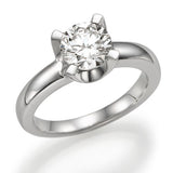 Orit - Settings Solitaire Ring - Lab Created Diamonds