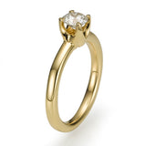 Orit - Settings Solitaire Ring - Lab Created Diamonds