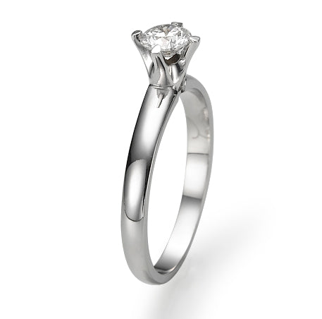 Anat - Settings Solitaire Twisted Ring- Lab Growing Diamonds