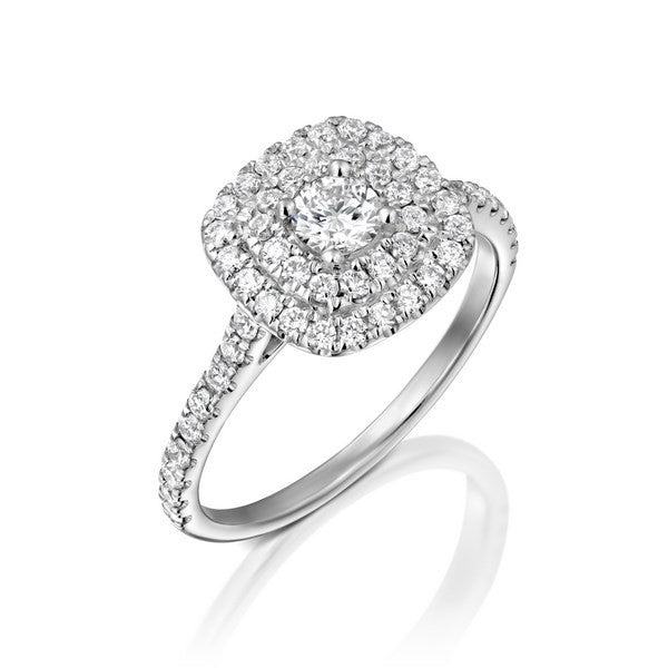 Lovely Queen - Settings Design Ring- Real Natural Diamonds